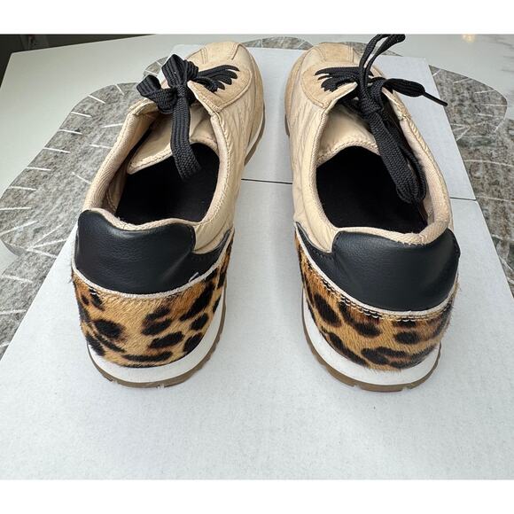 Zara Animal Print heel tab sneakers - Picture 9 of 10